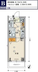 スカイコート文京大塚の物件間取画像